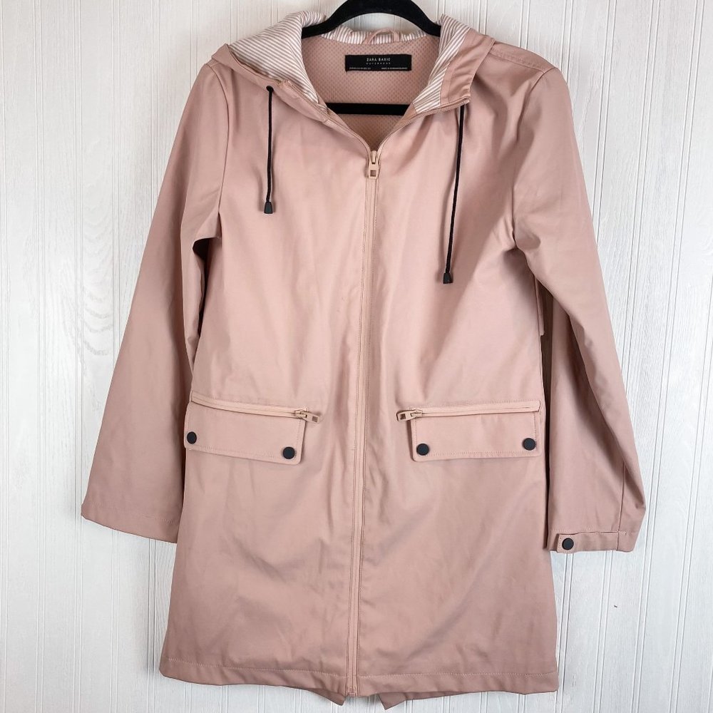 ZARA BASIC BLUSH/MAUVE JACKET SIZE‎ XS